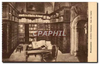 Montecassino - Arquivo Cassinese - Sala dos Códices
