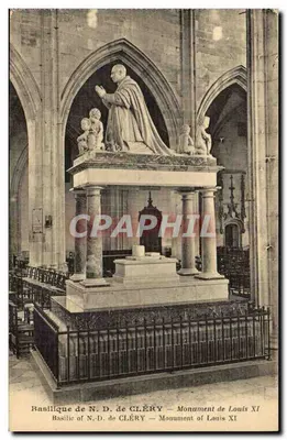 Basílica de N.-D. de CLÉRY — Monumento de Luís XI