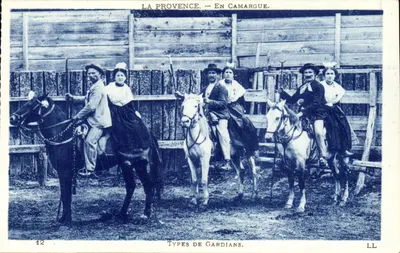 Camargue — Tipos de Gardians — LL