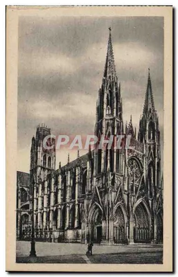 Igreja de Saint-Ouen, lado Norte — Rouen — Edição « A Cegonha »