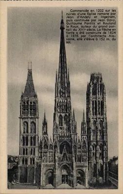 A Catedral de Rouen — Vista geral — Edição « A Garça »