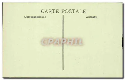 Marseille — Coleção do Castelo de If, Vista Geral das Ruínas — Prisões do Castelo — Verso