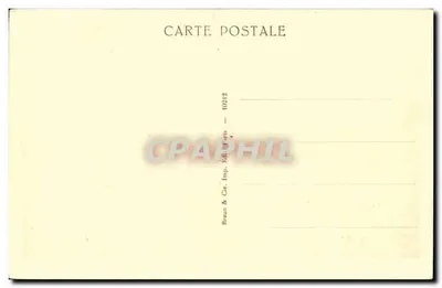 La Barca de Don Juan — Museo del Louvre — Editor Braun & Cie, París, n.º 10212 — Reverso