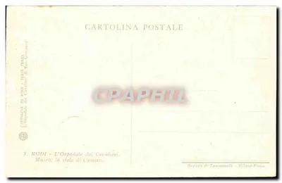Stèle de Camíza — Musée de l'Ospedale dei Cavalieri — Rode — Rewers
