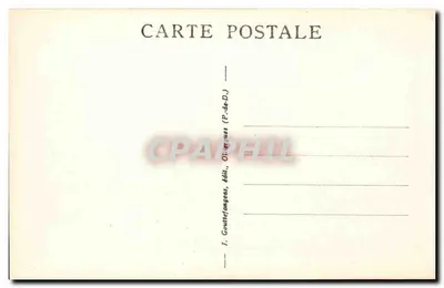 LE MONT-DORÉ — Gorges d'Enfer — J. Gontefanges, édit. (P.-de-D.) — Verso
