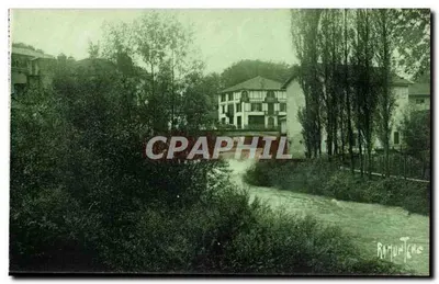 La Nive a SAINT-JEAN-PIED-de-PORT — Edizioni Artistiche Raymond Bergevin, La Rocelle — n° 1811b