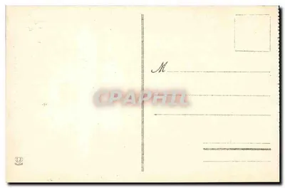 Pau - Castelo de Henrique IV - Berceau de Henrique IV — Fototipia Labouche Frères, Toulouse — Verso