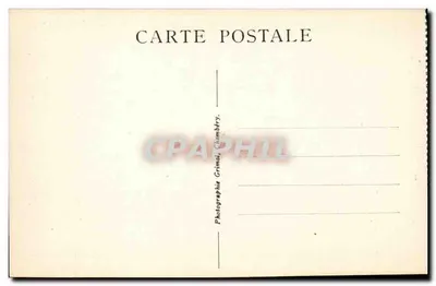 Wejście do dolnej jaskini Echelles — Droga z Chambéry do Echelles — La Savoie Touristique, n° 5271 — Rewers