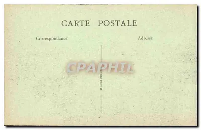 Annecey - Place de l'Hôtel-de-Ville — figura na fontannie, spacerowicze — B.F. "Lux" n°104 — Rewers