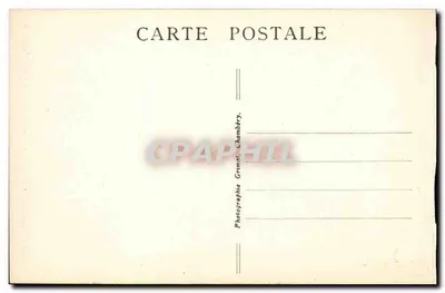 Saint-Laurent-du-Pont na Grande-Chartreuse — O Pic de l'Aiguille — LA SAVOIE TOURISTIQUE — 2925 — Verso