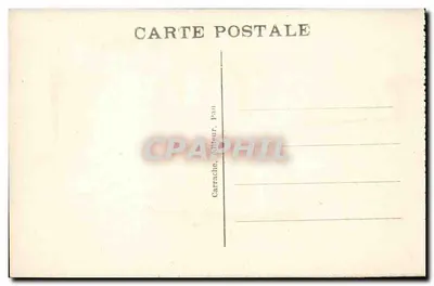 Pau — A Caserna Bernadotte — Carrache, editor Pau, n°18 — Verso