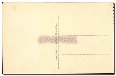 Os Bonitos Margens da Sioule — A Auvergne Pittoresca — 2860 bis — Ideal — Verso