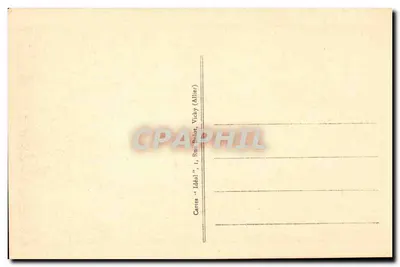 A Auvergne Pittoresca — O Barragem dos FADES e o Ponte sobre a Sioule — n° 2797 — Editor Idéal — Verso