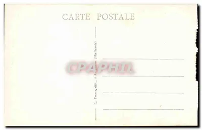 Chamonix-Mont-Blanc — Morze lodowe i Wielkie Szczyty — G. R. 496 — L. Faurnez, wyd., w Annemasse (Hte-Savoie) — Rewers