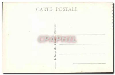 Lodowiec Bossons na Plateau du Milieu — Chamonix Mont-Blanc (Haute-Savoie) — G.R. 508 — wydawca L. Faurez — Rewers