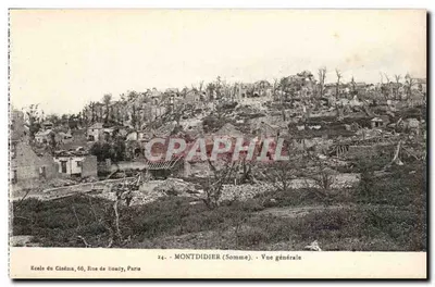 Montdidier (Somme) — Vista Geral — Escola de Cinema, 66, Rue de Lioady, Paris