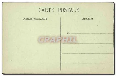 Montdidier (Somme) — O Hotel de Ville e o Café du Commerce destruídos — École du Cinéma, 88 Rue de Bondy, Paris — Verso