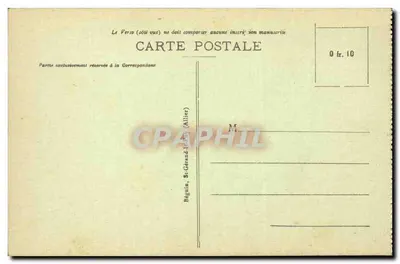 Bourbon-l'Archambault — Rue des Moulins — Idsal, n°2077 — Verso