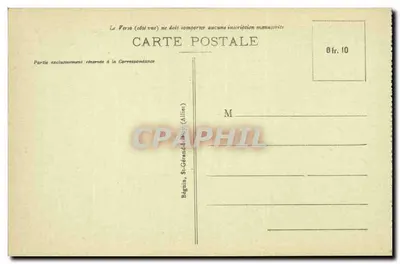 Bourbon-l'Archambault — Widok ogólny — Idéal, nr 2061 — Rewers
