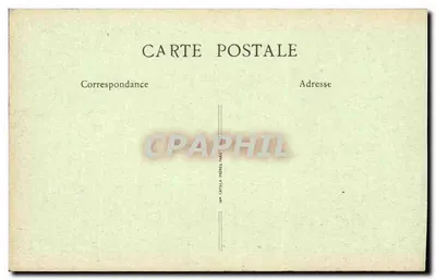 Aix-les-Bains — Algemene uitzicht met Le Revard en Le Nivolet — Uitgever Imp. Catala Perres, Parijs — Achterkant