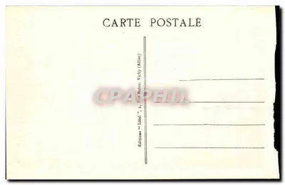 Clermont-Ferrand — Abside di N.-D. del Port, monumento storico del X secolo — Galeries du Janot, n° 4087 — Verso