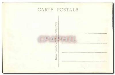 Le Puy-de-Dôme, o Petit Puy de Dôme e o Village de Orcines — A Auvergne pitoresca — Galerias de Jaude, n° 4277 — Verso