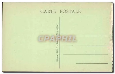 Castelo de Murols — Ruínas imponentes dominando a comunidade — Editor Ideal, n° 3400 — Verso