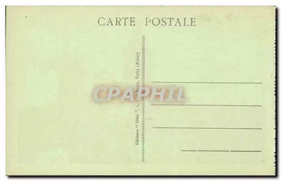 Saint-Nectaire — Katedra (Pejzaż) — Wydawnictwo 'Ideal', Vichy (Allier) — Rewers