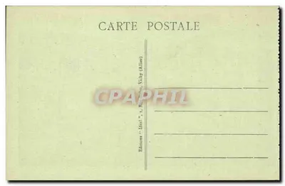 Saint-Nectaire-le-Haut i Stara Ewangeliczna Katedra — Piekne Auvergne — Wydawca 'Ideal' n°3425 — Rewers