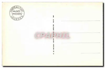Lourdes — Zamek-Fort — Muzeum Pyrenajska — Sala Medwiedzia — LL. — Rewers