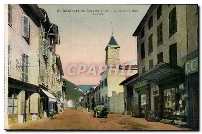 St-Rambert-en-Bugey (Ain) - La Grande-Rue - Centre