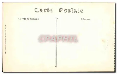 Amiens — Pałac Sądowy — IMP. PHOT. NEUDEIN ET CIE, PARYŻ, N° 701 — Rewers