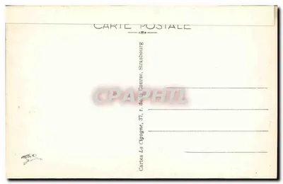 Strasburg — Cour du Corbeau — n° 170 — Rewers