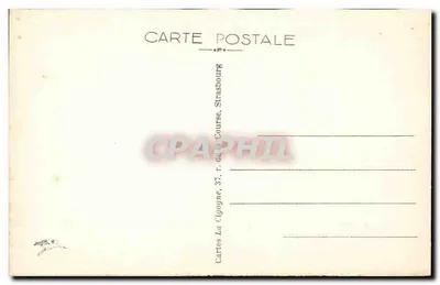 Estrasburgo — A Pequena França — n° 207 — Verso