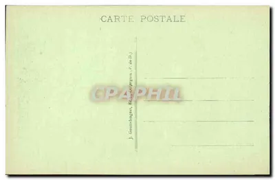 O PUY DE DOME visto de La Font-de-l'Arbre — a.d'o. 543 — J. Courtranges, Editor Oliyergus (P. de D.) — Verso
