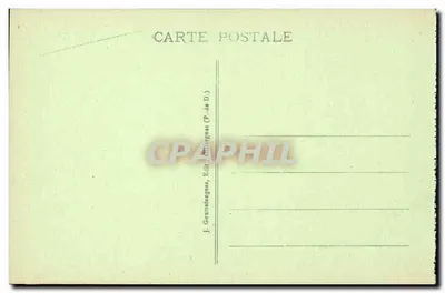 Royat - Parque Bargoin - A Grande Avenida sob as árvores — G. D.O., n° 494 — Verso