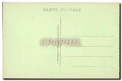 Royat — Cachoeiras da Tiretaine — J. Gouttefanges (P.-de-D.) n° 1172 — Verso