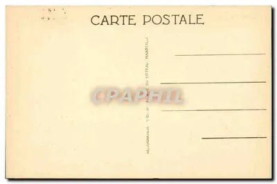 Toulon - Quai de Cronstadt. Port — Wydawca: Coteau, Marseille — Rewers