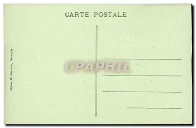 Refektarz Ojców - Klasztor Grande-Chartreuse - Dauphiné — Rewers