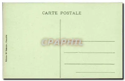 Interior del Convento - Grande-Chartreuse - Dauphiné — Edición Mme Boarcier, Grenoble — Reverso
