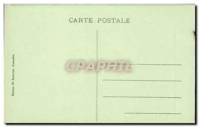 Le Pic de l'Éillette — Route de la Grande-Chartreuse — Dauphiné — n°533 — Verso