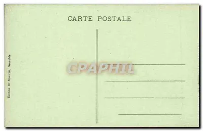 Grande-Chartreuse — Cmentarz i Wielki Som — Wydawnictwo M. Bourciet, Grenoble — Rewers