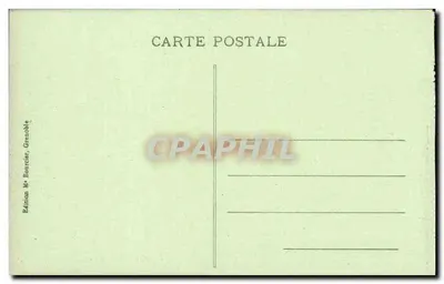 Grande-Chartreuse - Ingang van het klooster — Dauphiné, n°613 — Achterkant