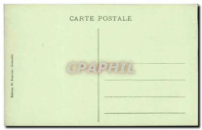 Dauphiné - Grande-Chartreuse - Fachada principal e Capela das Damas — Verso