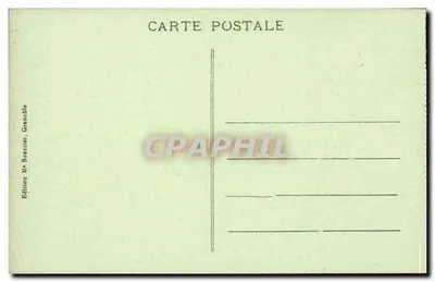 Grande-Chartreuse - A Hóspede e suas Dependências — Dauphiné, n°174 — Verso