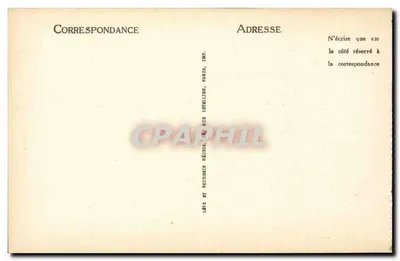 Beauvais — Domki z fajansu — Rue de la Manufacture Nationale — LL — Rewers