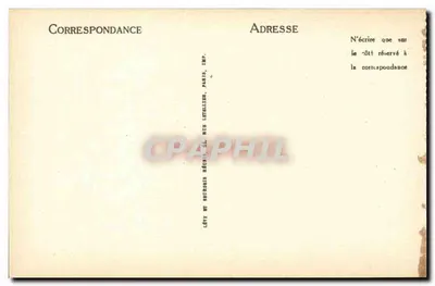 Beauvais — Velhas Casas na Rua St-Laurent — LL — Verso