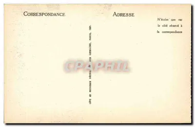 Beauvais — Catedral — Vista da Rue Feutrier — LL — Verso