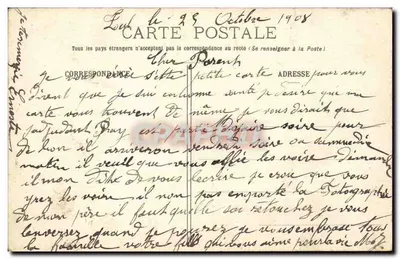 10 बजे का ट्रेन — रेलवे स्टेशन की दृश्य — E.R. पेरिस - जमा किया गया — पीछे
