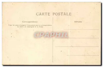 Souci maternel — scène de campagne avec carrosse et canards — Éditeur EP, n°20 — Verso